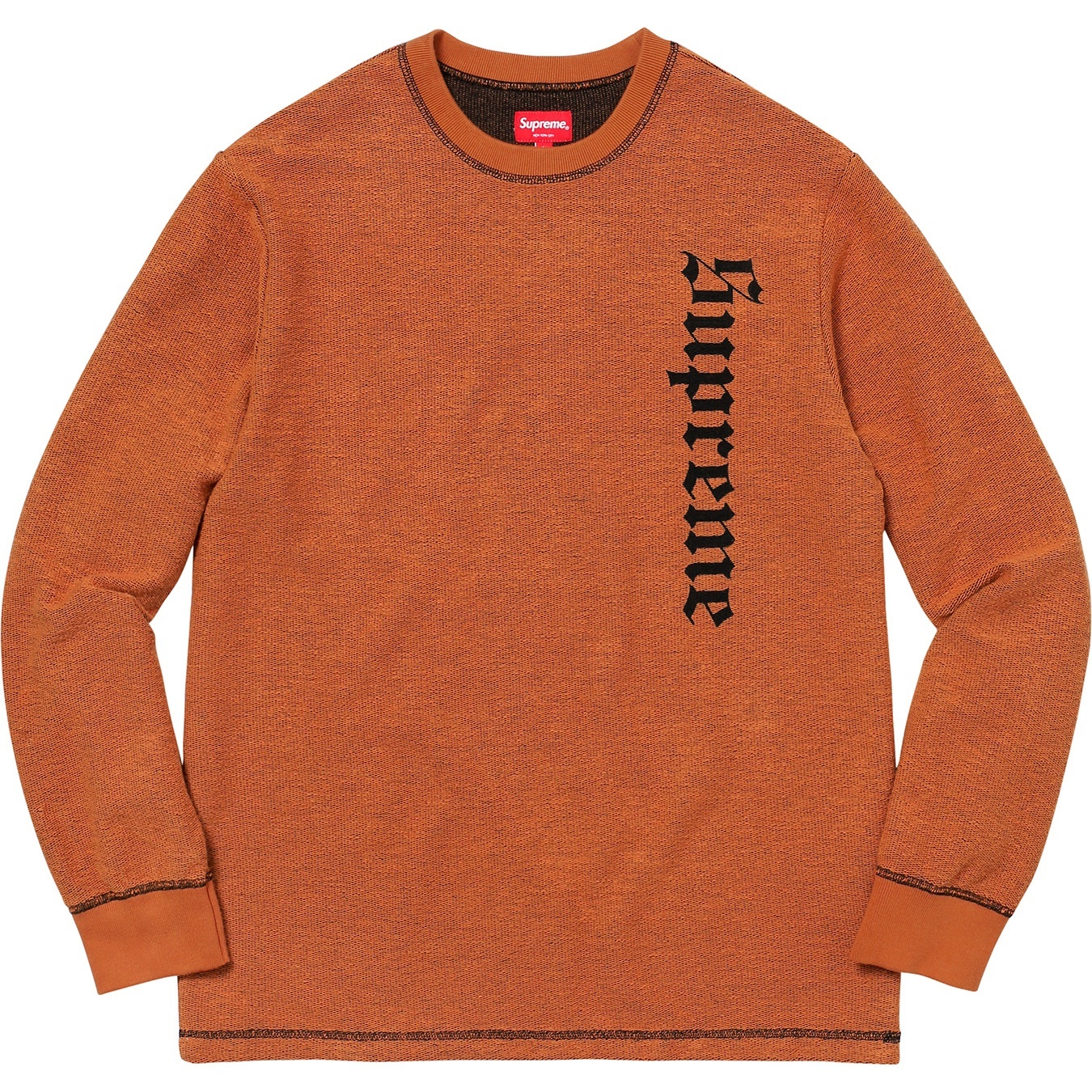 Reverse Terry L/S Top view 9